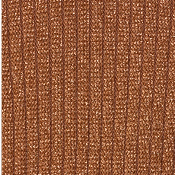 Retrofête Matson knit mini dress in metallic hazelnut from revolve - Picture 4 of 7